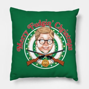 Merry Fudgin' Christmas Pillow