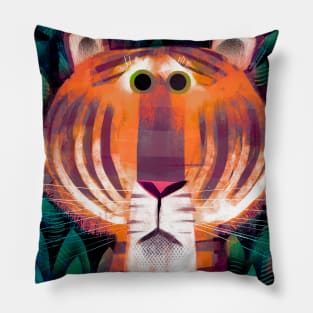 Lonely Tiger Pillow