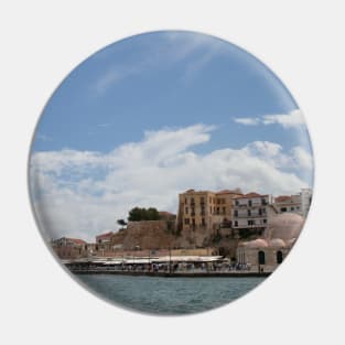 Crete Harbour Pin