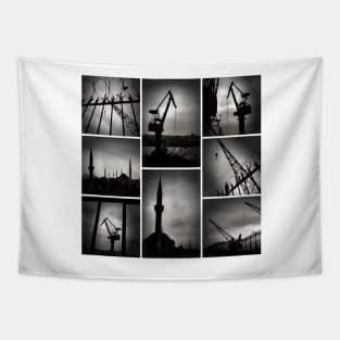 TURKISH DELIGHT - ISTANBUL SKYLINE Tapestry