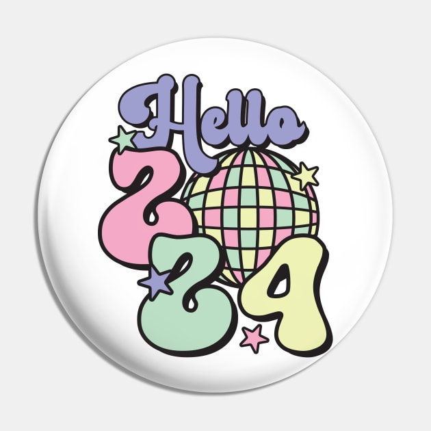 Hello 2024 Pin by MZeeDesigns