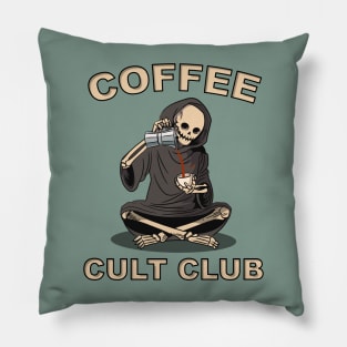 Coffee Cult Club Pillow