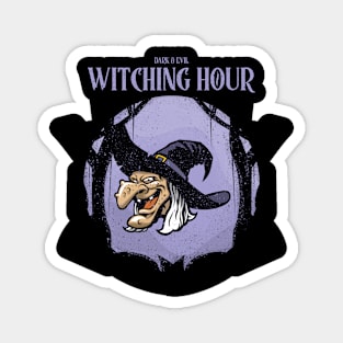 Witching Hour Halloween Gifts Magnet