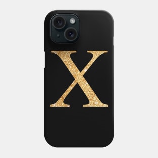 Golden X Phone Case