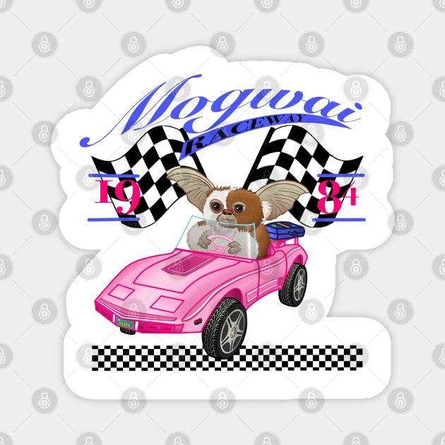 Toy Car Raceway Magnet by Shoryotombo