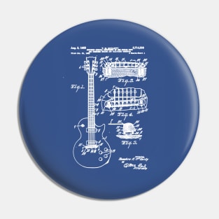 Guitar Instrument Pin