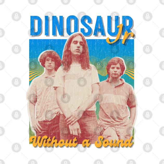 Dinosaur Jr Vintage 1984 // Without a Sound Original Fan Design Artwork by A Design for Life