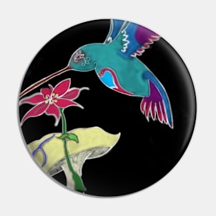 Hummingbird Pin