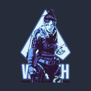 Wraith Apex Legends Limit Color Pop Art T-Shirt