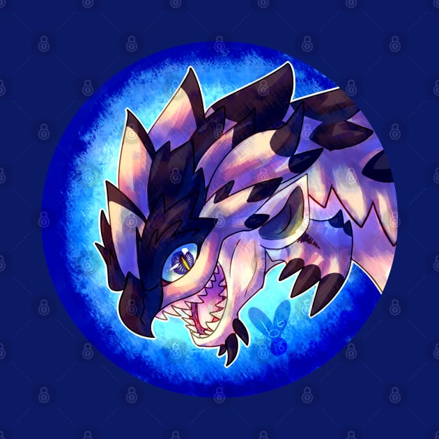 Huntable Monsters - Silver Rathalos by BeatBawksStudio