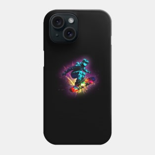 Snowboard Color Explosion Phone Case