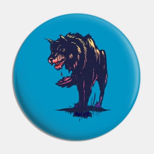 Alpha Wolf Pin