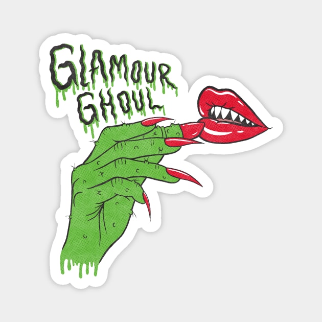 Glamour Ghoul Magnet by classycreeps