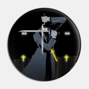 War Preacher Pin