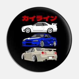 Nissan Skyline gtr r34 Pin