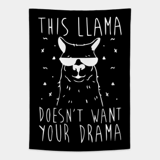 No Lama Drama Tapestry