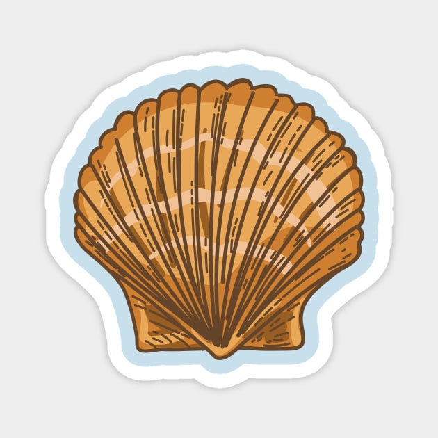 Seashell #6 Magnet by SWON Design