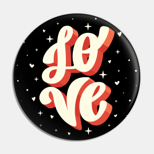 Love - velentines day big text Pin