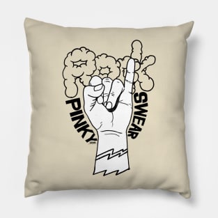 Pinky Finger rock Pillow