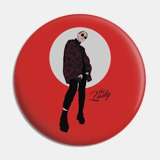 The Lady - Cherry Pin