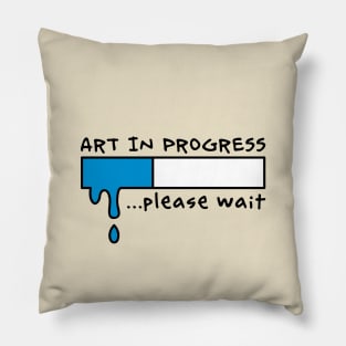 Art-in-Progress Pillow