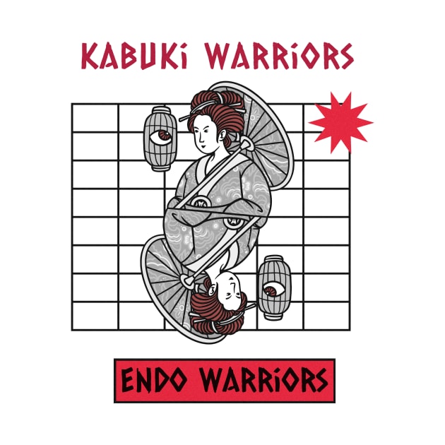 Kabuki warrior, Endo warrior by Zipora