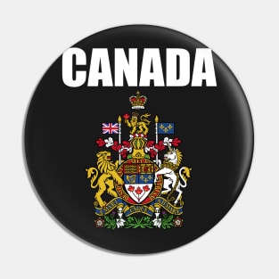 Canada Coat Of Arms Royal Pin