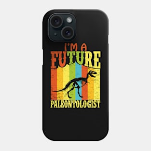 Paleontology Retro Vintage Fossil Hunter Future Paleontologist Paleontologist Geologist Phone Case