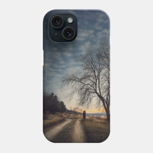 Lonely nomad Phone Case by psychoshadow