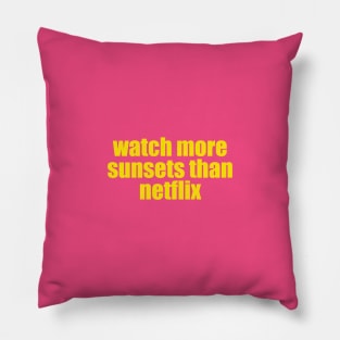 Netflix Pillow