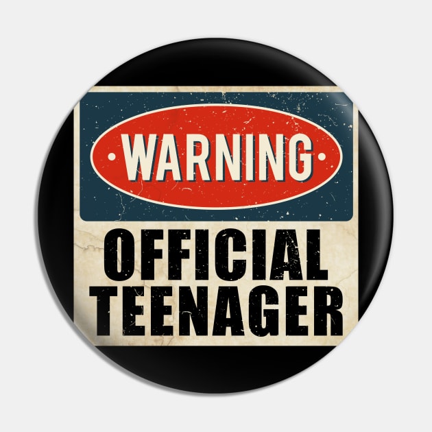 warning official teenager Pin by luisharun