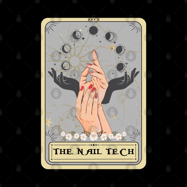 The Nail Tech Tarot Card by AlquimiaDesign