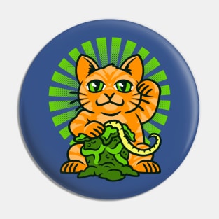 Jonesy the Lucky Cat Pin