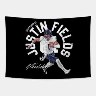 Justin Fields Chicago Arc Name Tapestry