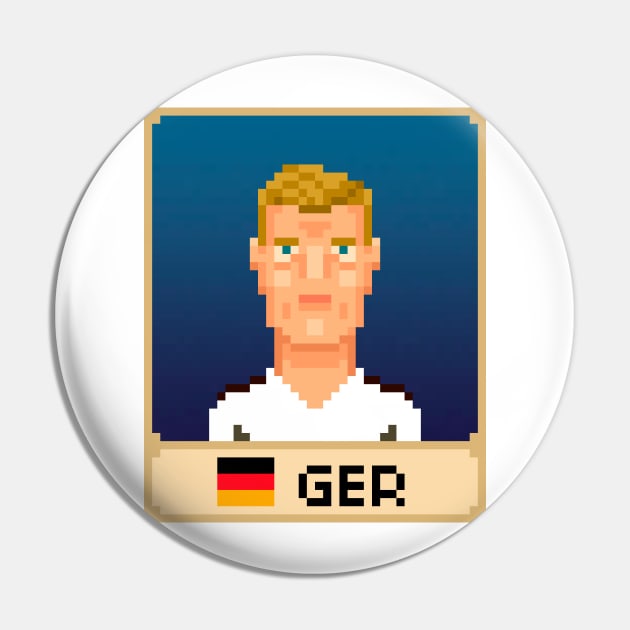 Toni Kroos Pin by PixelFaces