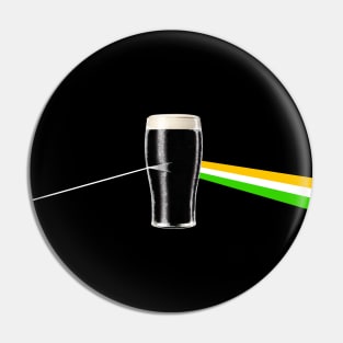 Dark Side of the Irish Pint Pin