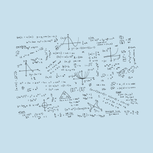 Algebra Math Sheet 2 T-Shirt