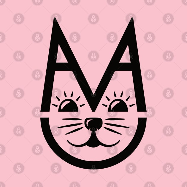 Cute Meow Cat Face by dkdesigns27