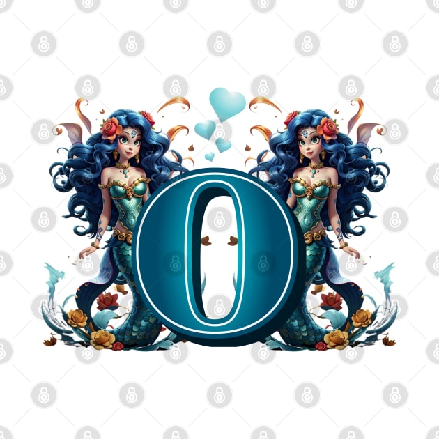 Mermaid Alphabet The Letter O by MGRCLimon