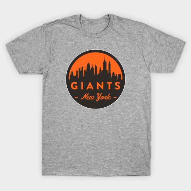 Vintage NY Giants Baseball Retro Logo Clean Version T-Shirt