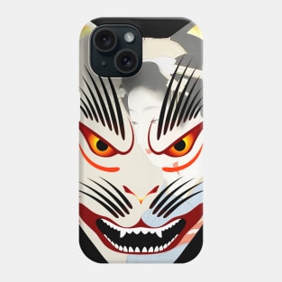 Kitsune fox mask Phone Case