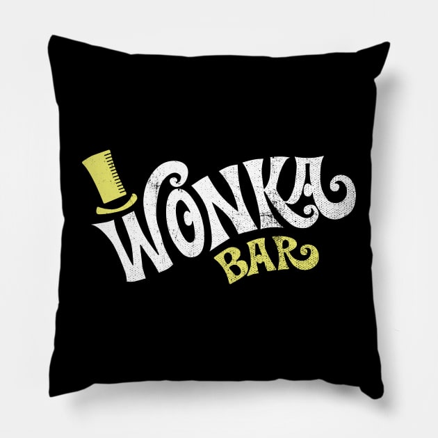 Wonka Bar Pillow by MattDesignOne