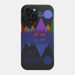 Caribou Crossing #4 Phone Case