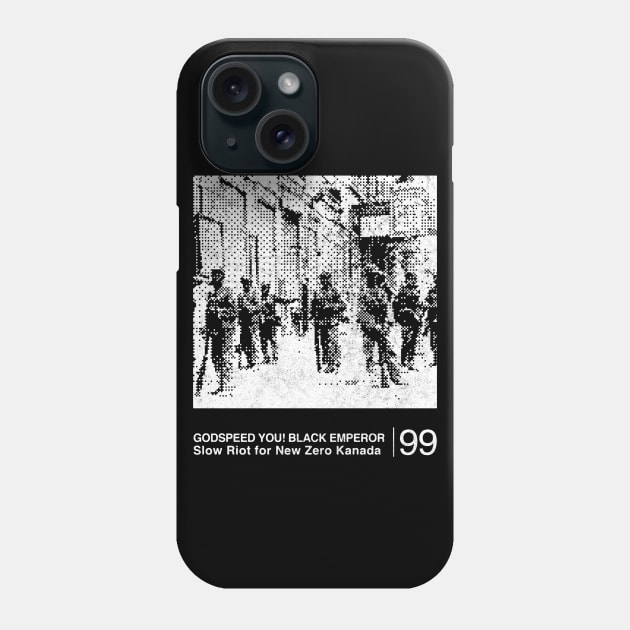 Godspeed You! Black Emperor / Minimalist Graphic Artwork Design Phone Case by saudade