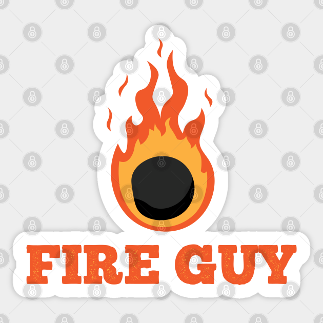 The Office – Fire Guy Ryan Started The Fire! - The Office Fire Guy -  Sticker | TeePublic