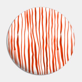 Vertical watercolor lines - orange Pin