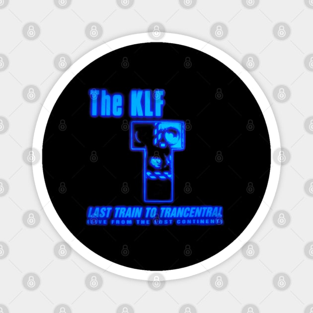 KLF - last train to trancentral collector 90s edition Magnet by BACK TO THE 90´S