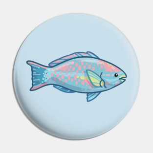 Princess Parrotfish Pin