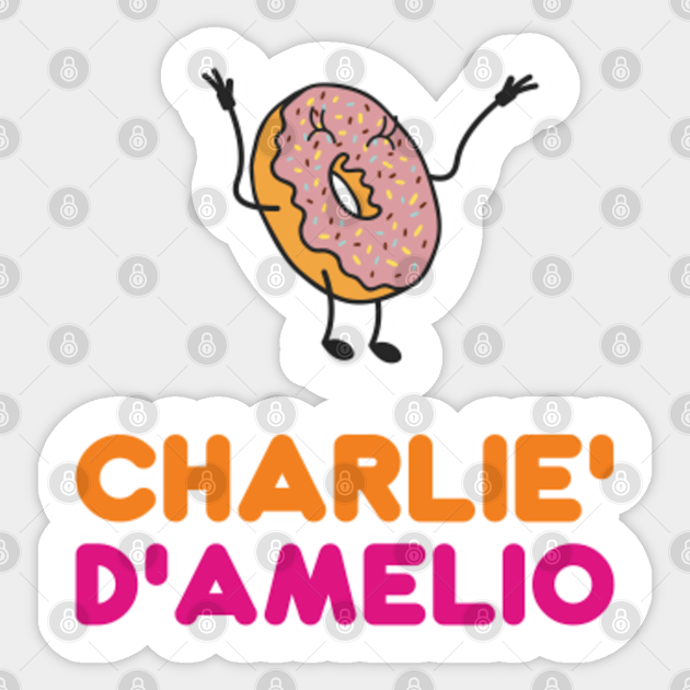 Charlie Damelio Kawai Donut Charli Damelio Aufkleber Teepublic De