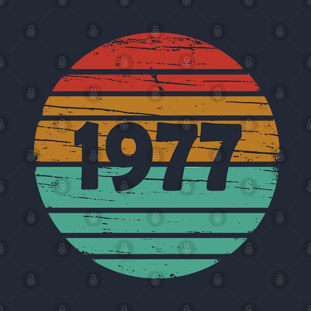 vintage 1977 birthday by omitay